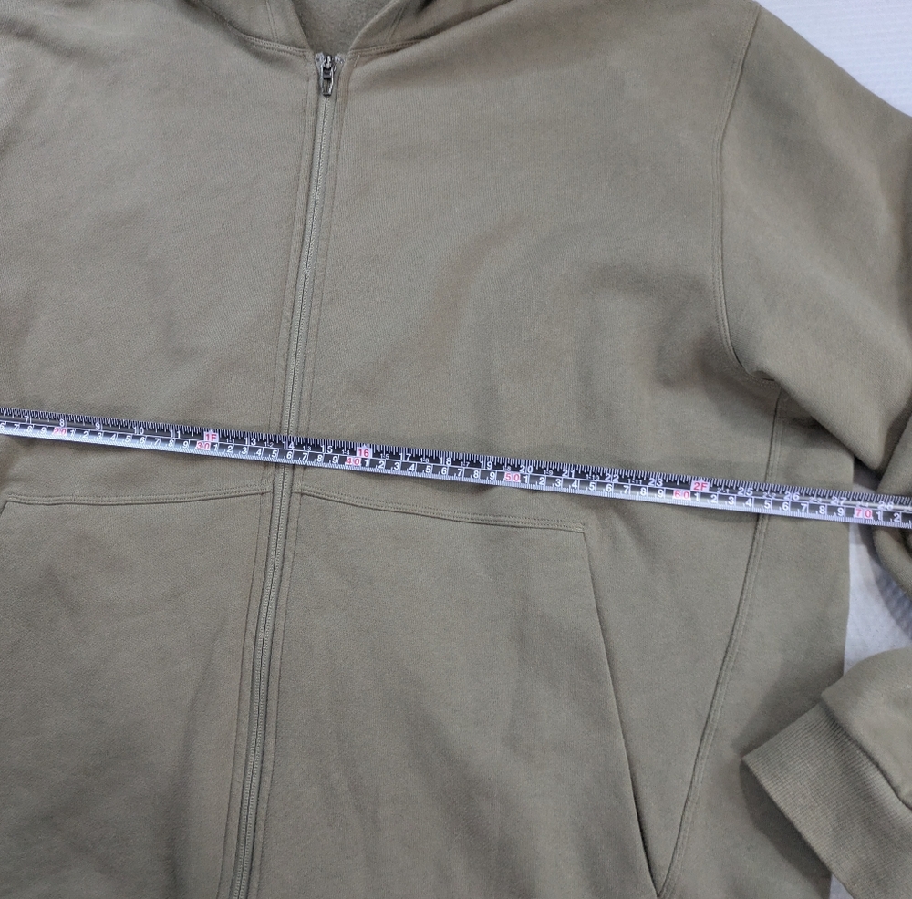 Lululemon Steady State Fleece Lined Full Zip Hoodie Men’s Size XXL Brown M3EX3S - Picture 6 of 10